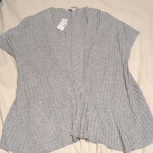 Maurices Light Gray Knit Cardigan